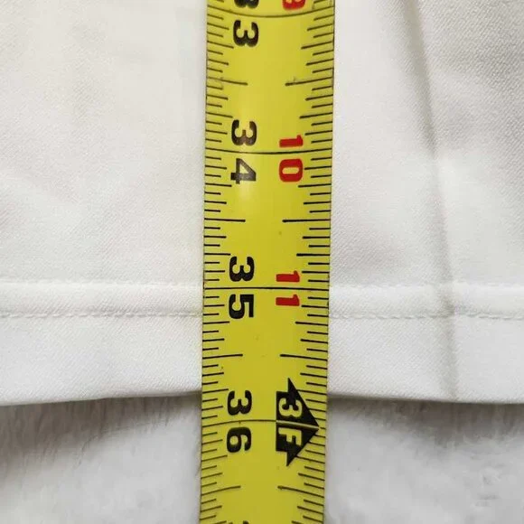 New women's XL Varley x Anthropologie Nora tennis court white pleated mini dress - Picture 13 of 14